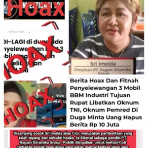Borok Oknum Wartawati Terbongkar: Cici Sri Imelda Diduga Dalang Hoaks, Pemerasan, dan Melakukan Pencemaran Nama Baik Oknum TNI