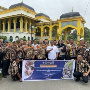 Kanwil Ditjenpas Sumut Gandeng GM FKPPI 0201 Medan Tanam 1.940 Bibit Kelapa Dukung Program Nasional Ketahanan Pangan