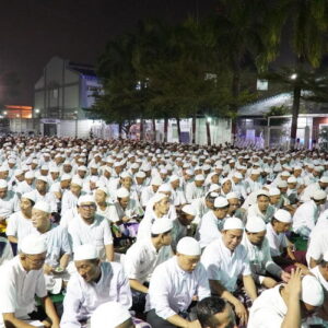 Penuh Khidmat, 1200 Warga Binaan Rutan I Medan Peringati Maulid Nabi Bersama Para Habaib