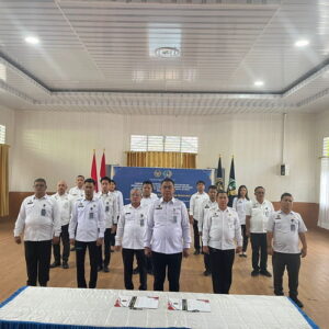 Lapas Kelas IIA Sibolga Gelar Penandatanganan Komitmen Bersama Jajaran Pemasyarakatan