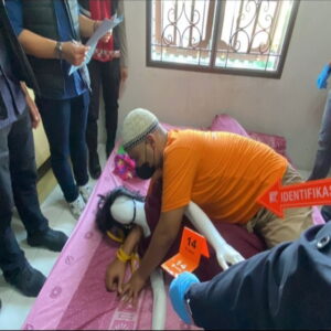 Satreskrim Polres Gayo Lues Gelar Rekonstruksi Kasus Curat Dokter Wanita, 25 Adegan Diperagakan Tersangka